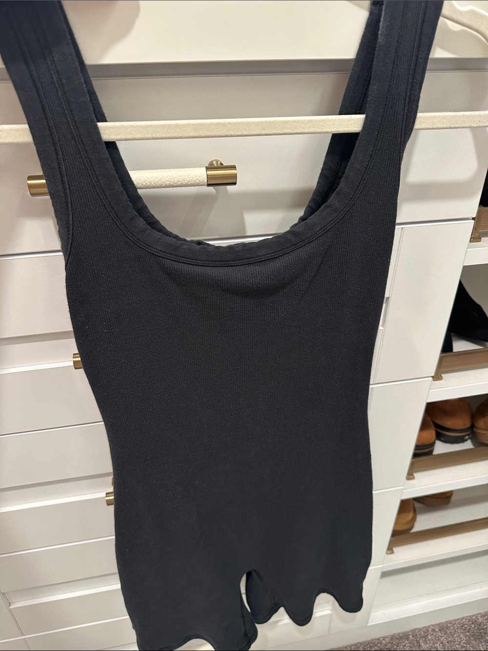 Skims Cotton Rib Romper